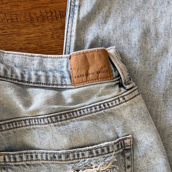 American Eagle Outfitters Light Blue Baggy Jeans - Picture 7 of 10